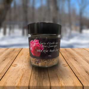 Sucre d'érable aux roses sauvages